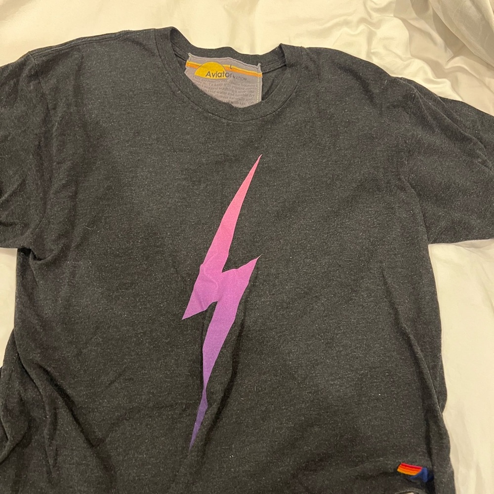 aviator nation bolt t shirt